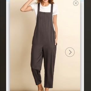 Slouchy overalls